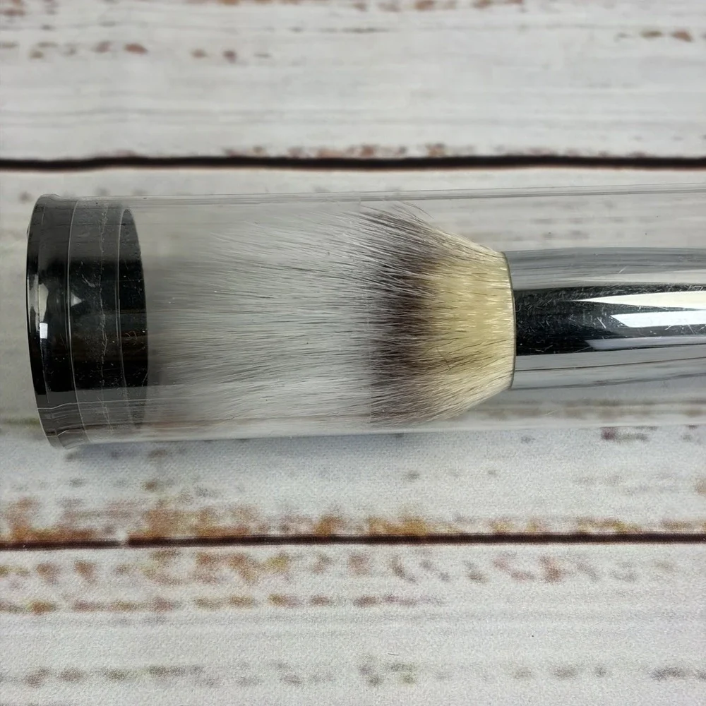 IT Cosmetics CC+ Double Airbrush Ball Powder Brush NEW SEALED Dual Fiber